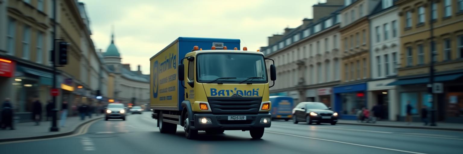 Britannia Recovery breakdown vehicle assisting on a London street